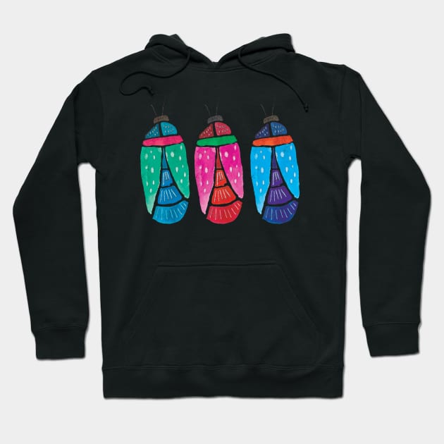 Cockroach party Hoodie by Think Beyond Color